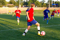Boys Soccer Alumni Game 8/16/13