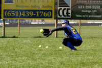 Girls Varsity Softball vs Woodbury 4/11/12