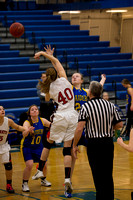 Girls B Squad Basketball vs Stillwater 2/14/14