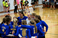Girls varsity volleyball vs Prescott 8/26/14