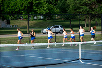 Girls Varsity and JV Tennis vs Northfield 20-Aug-21