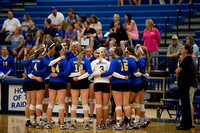 Girls Varsity Volleyball vs East Ridge 8/23/13